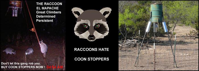 Coon Stoppers, Raccoon deterrent, texashuntingnews.com